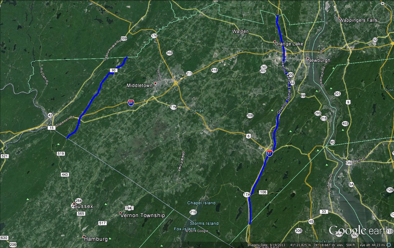 EASt & WEST Boundaries 